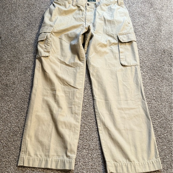 Eddie Bauer Utility Fit Men's Y2K 2008 Cargo Pants size 40x32.5 Wide Leg - Picture 9 of 9